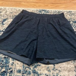 Mens lululemon navy blue surge shorts